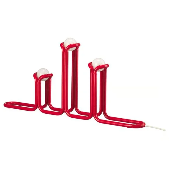 IKEA Gustav Westman - Strala Lamp LED candelabra, metal red - Picture 2 of 4